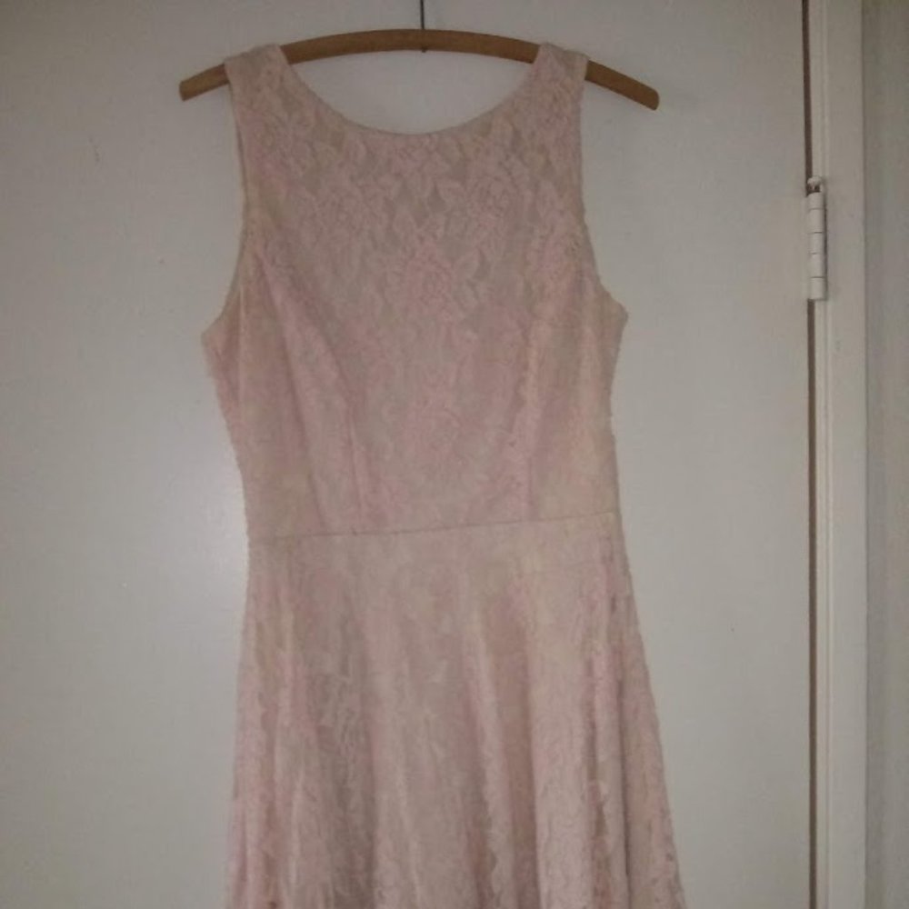 Pink dress